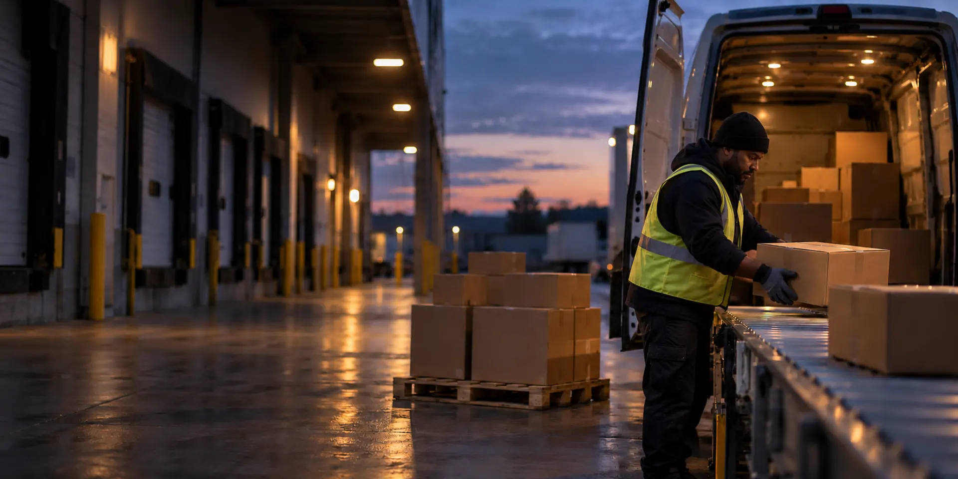 Receive — warehouse step