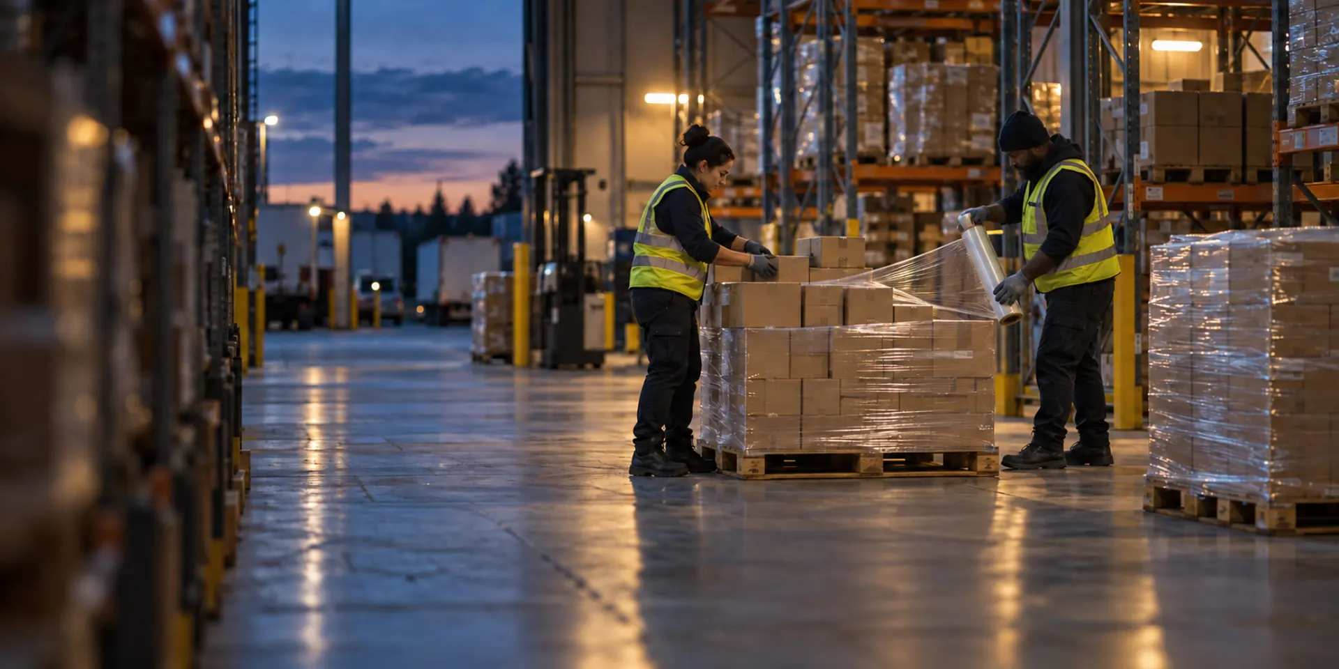 Consolidate — warehouse step