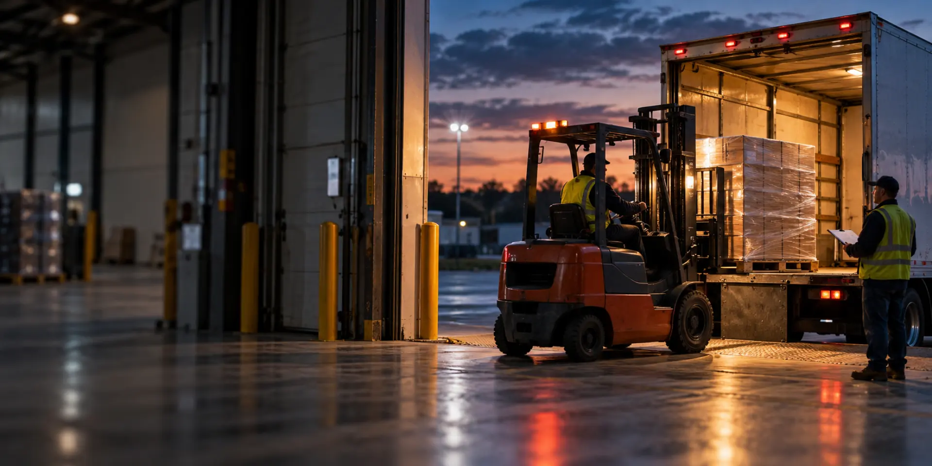 Dispatch — warehouse step